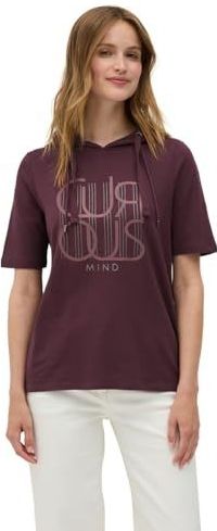 CECIL - Hoodie - Zwart - Katoen-Modaalmix