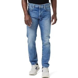 G-Star Raw heren Jeans 3301 Regular Tapered Jeans, blauw (Faded Harbor 51003-c967-d331), 32W / 34L