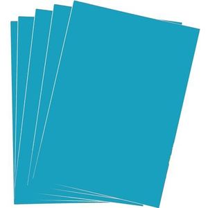 Baker Ross EV868 gekleurde karton, A4, blauw, 50 vellen
