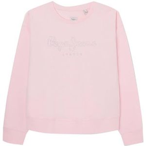 Pepe Jeans Roze sweatshirt voor meisjes, roze (roze), 6 Jaren
