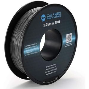 SainSmart TPU 3D-printerfilament, 1,75 mm, 0,8 kg, grijs
