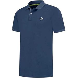 DUNLOP Club Herenpolo, Marineblauw, XXXL