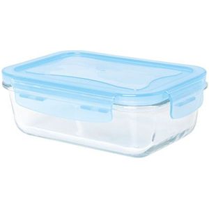 Excelsa Keeper container, rechthoekig, 800 ml, lichtblauw