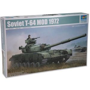Trumpeter 01578 modelbouwset Sovet T-64 MOD 1972