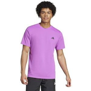 adidas Heren Train Essentials Comfort Training Tee, purple burst/black, L