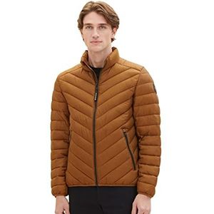 TOM KLEERMAKER lichtgewicht gewatteerde herenjas met opstaande kraag