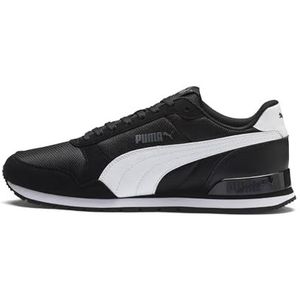 PUMA St Runner V2 Mesh Sneakers voor volwassenen, uniseks, Black PUMA Black PUMA White 05, 5