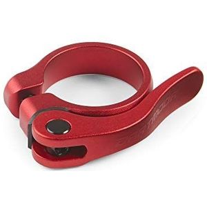 Dartmoor Loop QR zadelpen, uniseks, volwassenen, rood, 31,8 mm