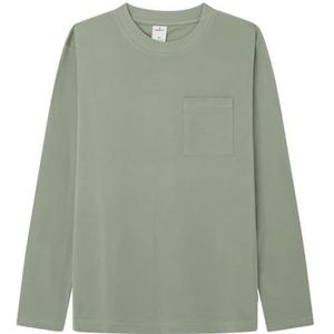 Springfield, Heren T-shirts, M, Groen, Groen, M