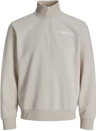 JACK&JONES - JREBZACK - Sweatshirt - Jongens - Halve Ritssluiting