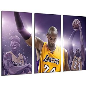 DKORARTE Moderne fotofoto, basketbal, NBA, sport, legende, lakens, kobe Bryant, Mamba, 97 x 62 cm, Ref. 27376