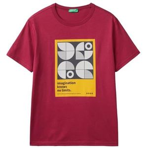 United Colors of Benetton T-shirt, Rood, XS
