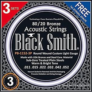Black Smith PB-1152-3P gitaarsnarenset