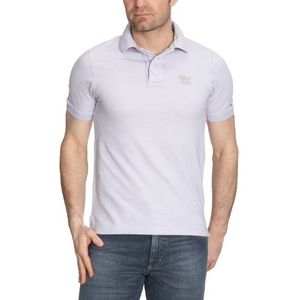 Tommy Jeans Herenpolo met 1/2 mouwen, Violet (Thistle), 48