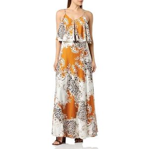 faina Maxi-jurk voor dames, met allover-print, Maxi-jurk met allover-print, XS