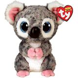 TY 2008068 Beanie Boo's - Koala Karli - 15 CM,Grijs