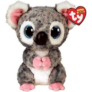 TY 2008068 Beanie Boo's - Koala Karli - 15 CM,Grijs