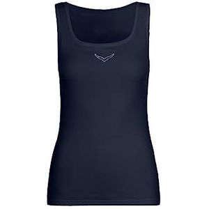 Shirt - Zwart - Katoen/Elastaan - Getailleerde Pasvorm