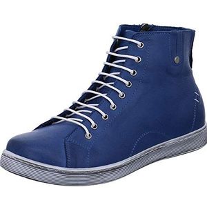 Andrea Conti Dames 0027913 hoge sneakers, Blue Jeans 274, 37 EU