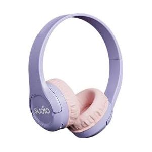 sudio k1 kidz Paarse mist - Over-ear hoofdtelefoon, veilig luistervolume <85dB, zweet- en spatbestendig, USB-C opladen, Bluetooth 5.4, ingebouwde microfoons (1 totaal), tot 60 uur speeltijd