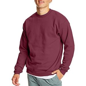 Hanes Heren EcoSmart Sweatshirtecosmart ecosmart sudadera moletom Ecosmart Ecosmart ش ر ا moletom Ecosmartecosmart Sweatshirt, Kastanjebruin, S