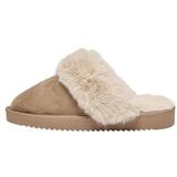 Only - Onlcath Teddy - Pantoffels - Cognac - Polyester Voering