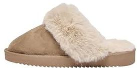 Only - Onlcath Teddy - Pantoffels - Cognac - Polyester Voering