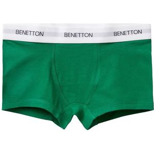United Colors of Benetton Boxershorts voor kinderen en jongens, bosgroen 1u3, L