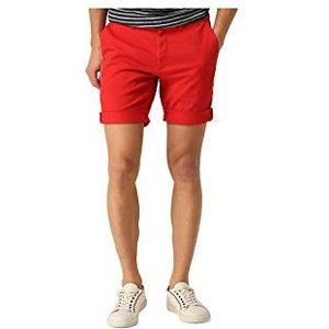 Tommy Jeans Heren Basic Freddy Shorts, rood (high risk red 662), 52 NL (Fabrikant maat: NI36)
