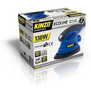 KINZO Mouse sander 230 V 130 W, blauw, 71781