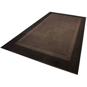 Hanse Home laagpolig velours loper band bruin, 80x300 cm