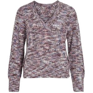 Gebreide pullover met V-hals, model 'DIRMA'