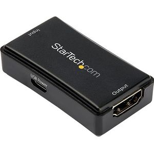StarTech.com HDMI-signaalversterker (4K 60Hz, USB Powered, 7.1 audio-ondersteuning, Signal Booster, YUV 4: 4: 4)
