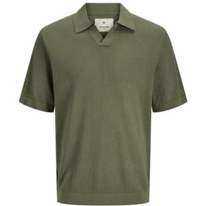 Jack & Jones - Polo - Blauw - Gebreide Stof