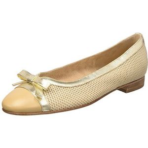 Gabriele dames 840726 gesloten ballerina's, Beige Sahara Platino, 38 EU