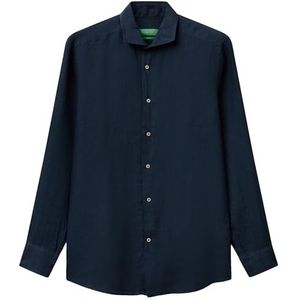 United Colors of Benetton Overhem, Blauw, M