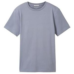 TOM TAILOR T-shirt voor jongens, 35295 - Bluish Grey, 176 cm
