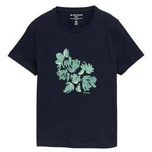 TOM TAILOR T-shirt voor dames, 10668 - Sky Captain Blue, XL