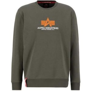 ALPHA INDUSTRIES Heren Basic Sweater Rubber Sweatshirt voor heren (1 stuk)