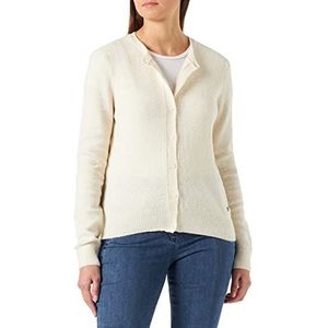 MUSTANG Dames Dana Fine Cardigan gebreide jas, Whisper White 2013, L