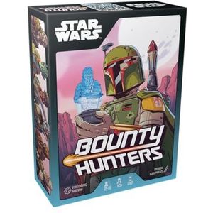 Zygomatic, Star Wars: Bounty Hunters, familiespel, kaartspel, 2-6 spelers, vanaf 10+ jaar, 20 minuten, Duits