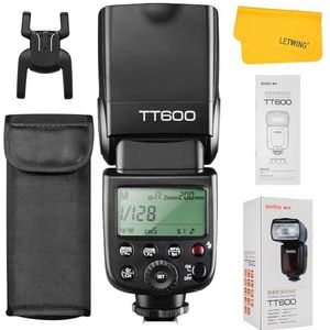 Godox TT600 Speedlite Flash met ingebouwde 2.4G draadloze transmissie geschikt voor Canon, Nikon, Pentax, Olympus en andere digitale camera's met standaard Hotshoe (TT600)