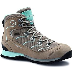 TREZETA Dames Glitter Wp Hiking Shoe, Beige Water Blauw, 42 EU