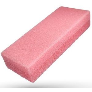 LaRosa PUMICE SPA Dubbelzijdige Puimspons – Roze met Twee Texturen