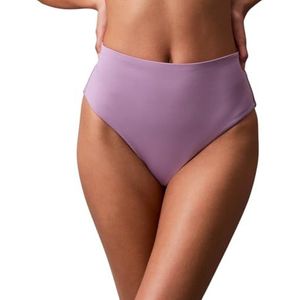CALVIN KLEIN BIKINI Hoge taille voor dames, paars (Lilac Quartz), L, Paars (Lilac Quartz), L