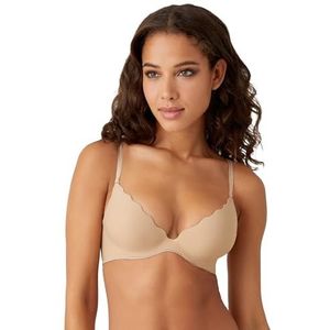b.tempt'd by Wacoal Women's b.wow'd Convertible Push Up Bra, AU Natural, 36D