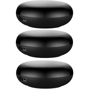 Nivian Intelligente infrarood controller, wifi, 2,4 GHz, bediening van IR-apparaten, bereik tot 10 m, met 360 graden afdekking, compatibel met Amazon Alexa en Google Home (3 stuks)
