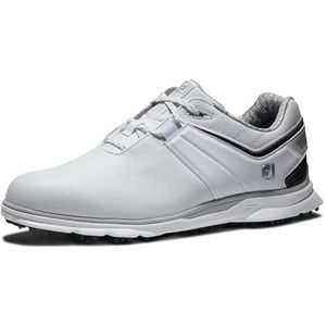 FootJoy Heren Pro|SL Carbon Golf Schoen, Wit/Zwart, 9,5 UK Breed