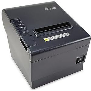 Equip 351003 80 mm thermische POS-printer, met automatische snijvoorziening, USB/Ethernet/serieel/kassalade-aansluiting