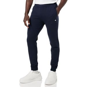 Champion Authentic Pants C-Logo Skinny Trainingsbroek Marineblauw, XL Heren FW23, Blu Marino, XL